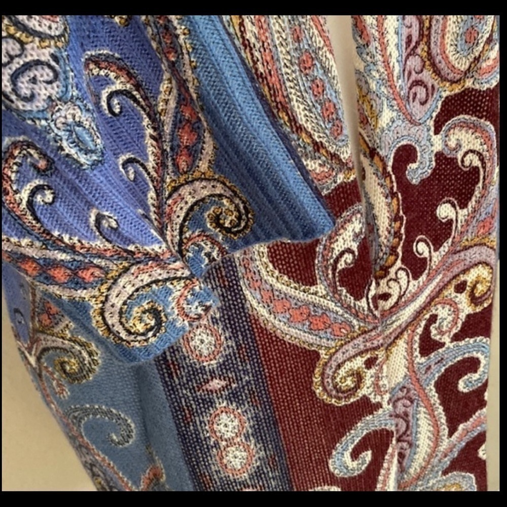 Chico’s Scroll-print cardigan size 0 - Picture 11 of 11